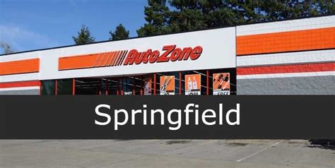 Map & Directions Website. . Autozone springfield ave